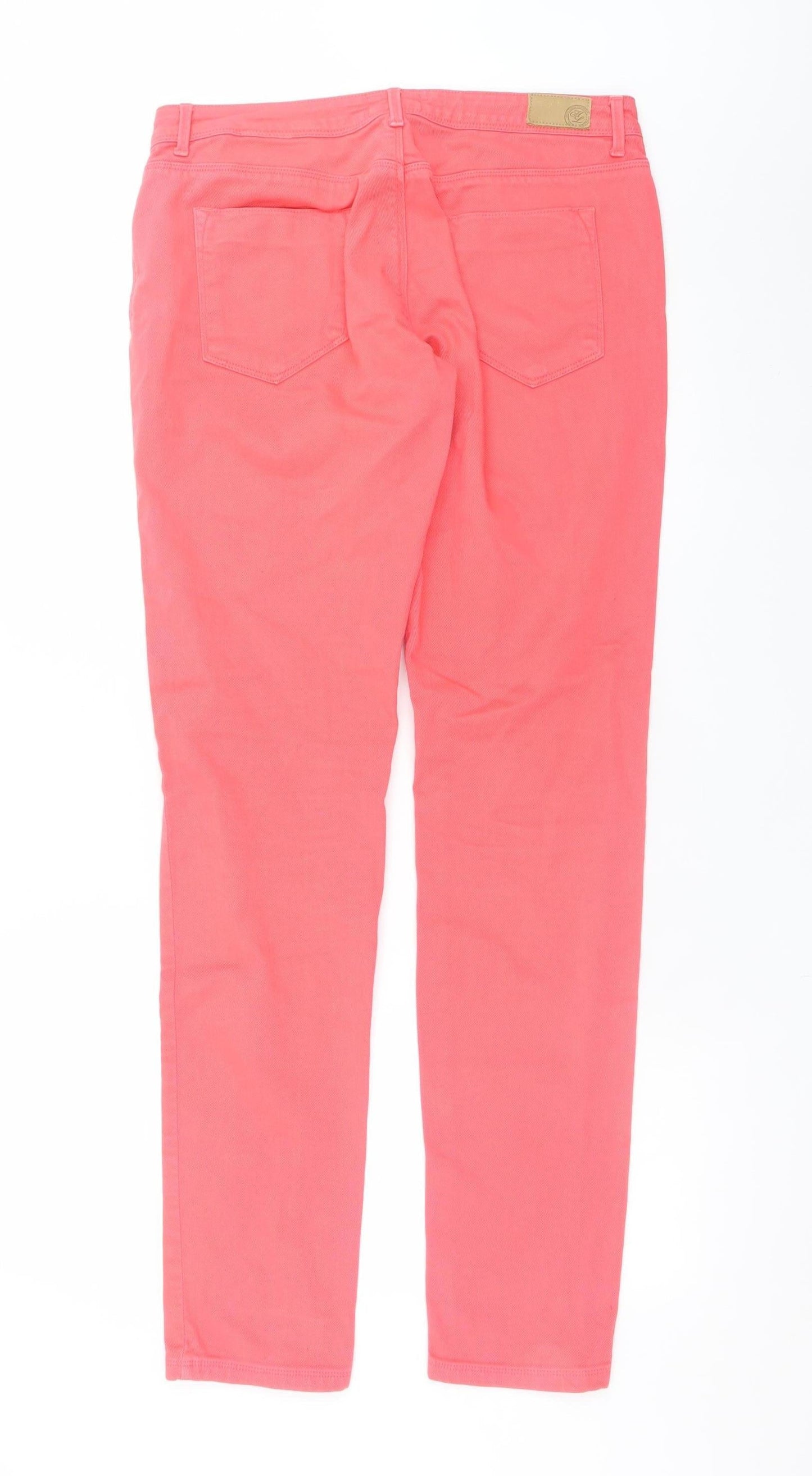 Henri Lloyd Womens Pink Skinny Jeans Size 12 Stretch Cotton