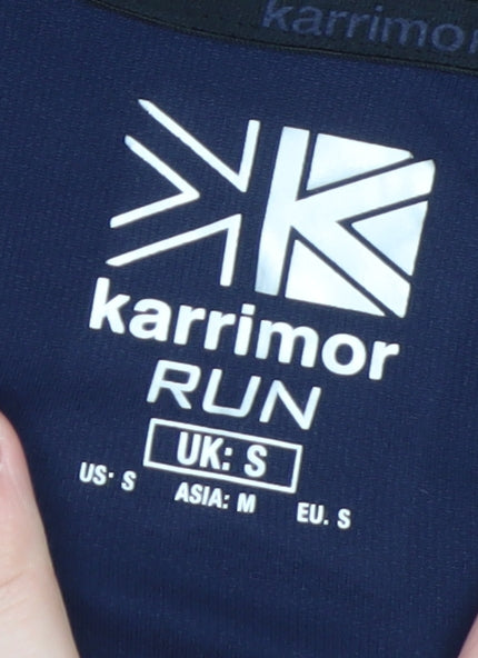 Karrimor Men's Blue Short Sleeve Running T-Shirt Size S