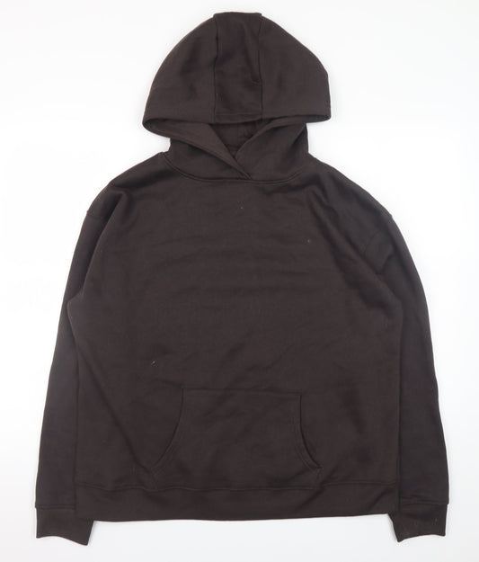 Primark Cares Women’s Black Pullover Hoodie L Cotton Blend