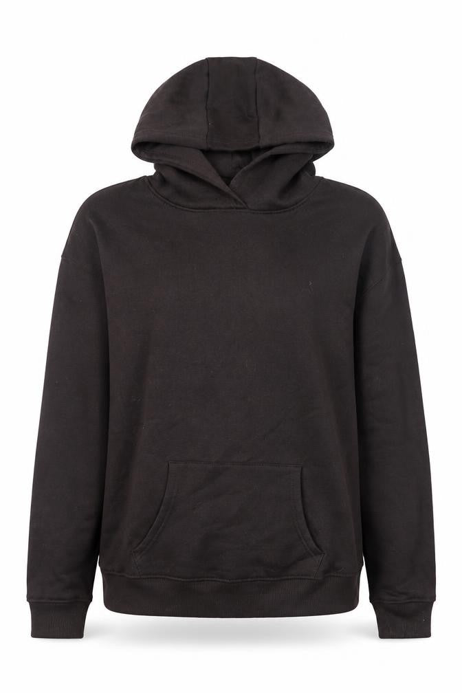 Primark Cares Women’s Black Pullover Hoodie L Cotton Blend