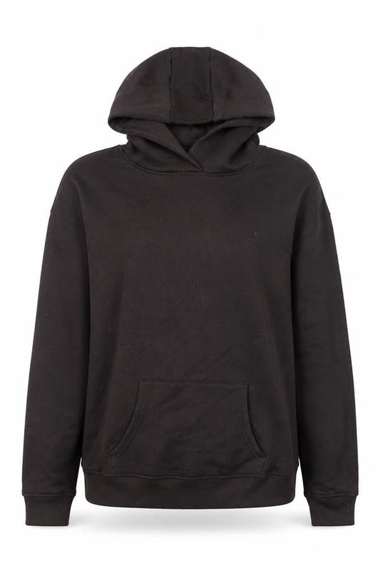 Primark Cares Women’s Black Pullover Hoodie L Cotton Blend