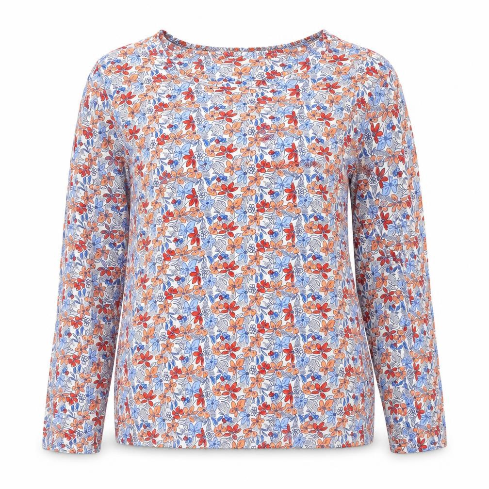 Isle Women’s Multicoloured Floral Long Sleeve T-Shirt Size S 10-12