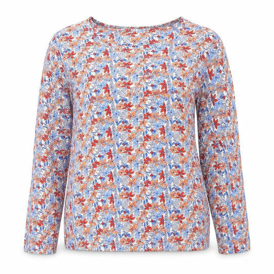 Isle Women’s Multicoloured Floral Long Sleeve T-Shirt Size S 10-12