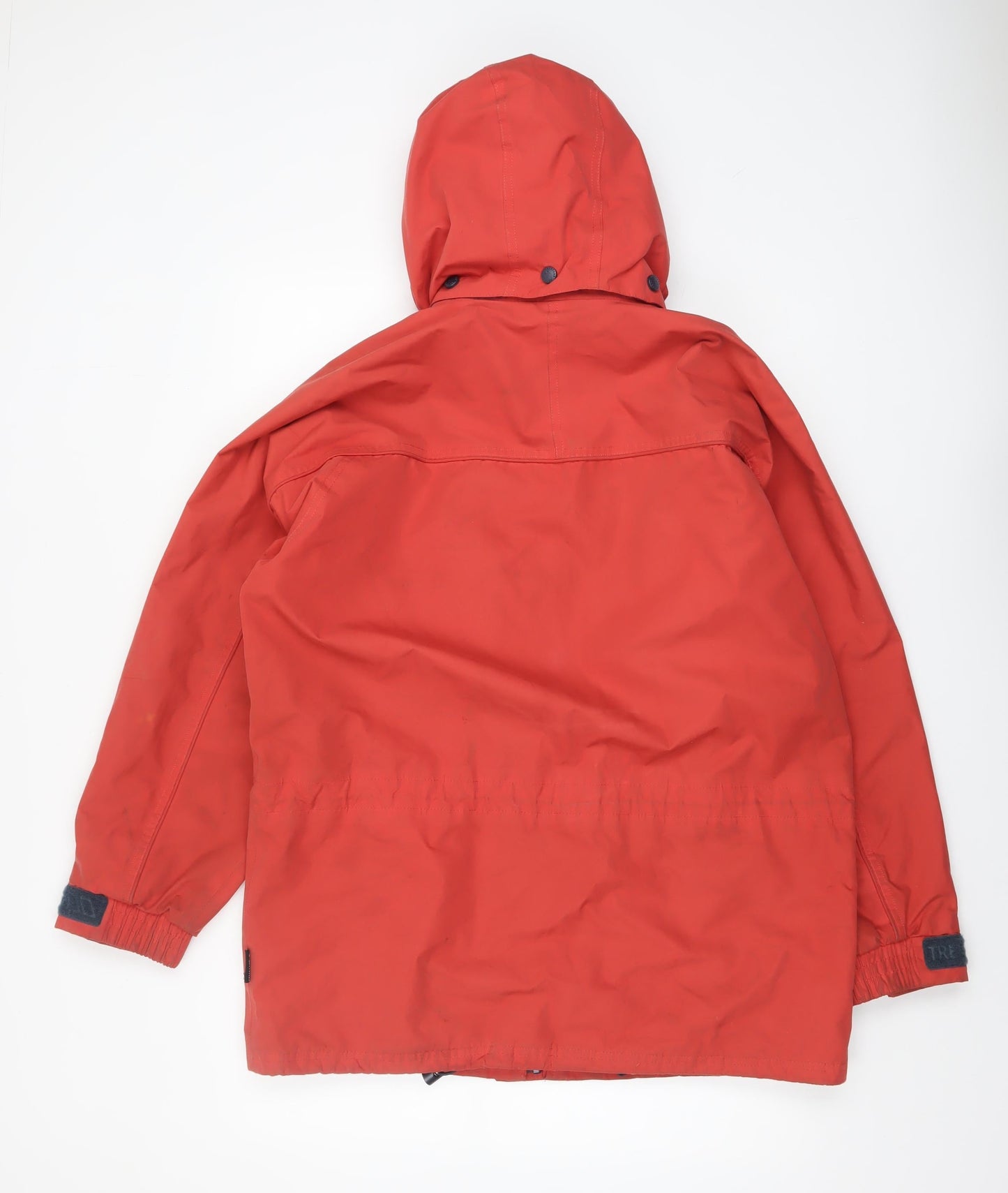 Trespass Men's Red Waterproof Windproof Hooded Parka Jacket Size M