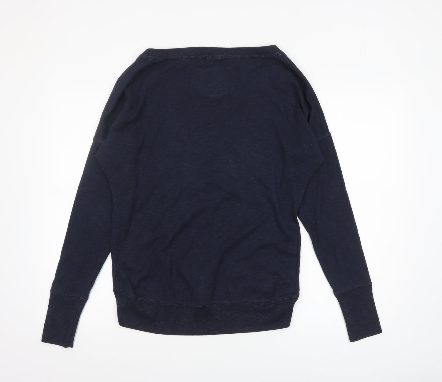 Superdry Women's Navy Blue Crew Neck Pullover Sweatshirt Size S