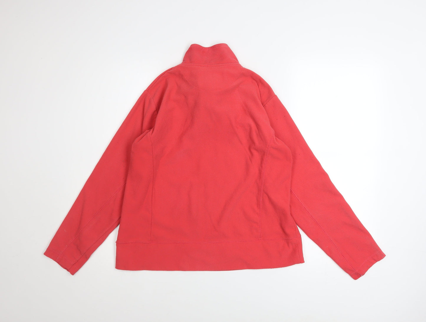 Regatta Women’s Red Fleece 1/4 Zip Pullover Sweatshirt Size 16 XL