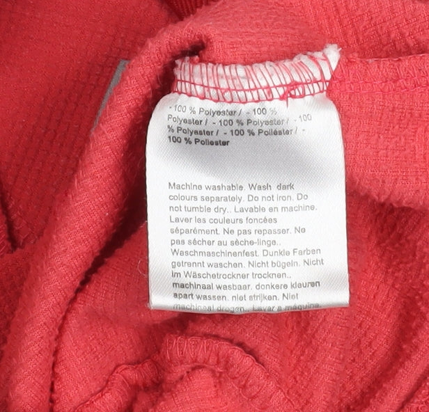 Regatta Women’s Red Fleece 1/4 Zip Pullover Sweatshirt Size 16 XL