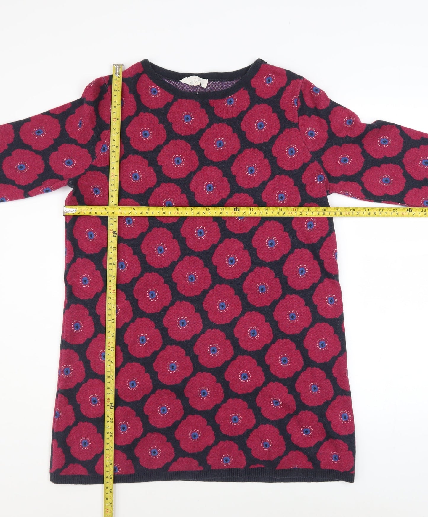 Seasalt Cornwall Women’s Multicoloured Floral Shift Dress Size 12