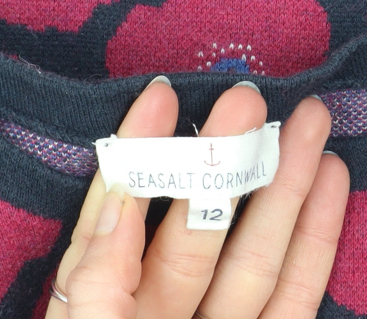 Seasalt Cornwall Women’s Multicoloured Floral Shift Dress Size 12