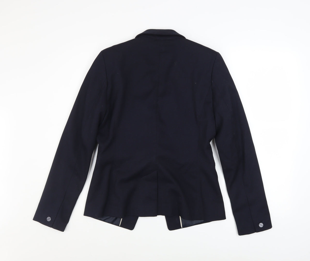 Next Tailoring Navy Women's Size 10 Regular Single-Breasted Blazer Jacket