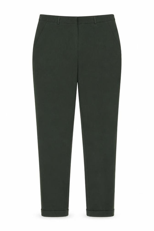 ASOS Women’s Green Slim Tapered Trousers Size 8 Workwear Style