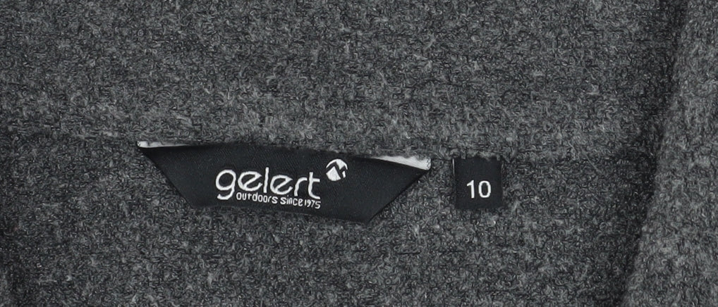 Gelert Women’s Purple 1/2 Zip Fleece Pullover Sweatshirt Size 10