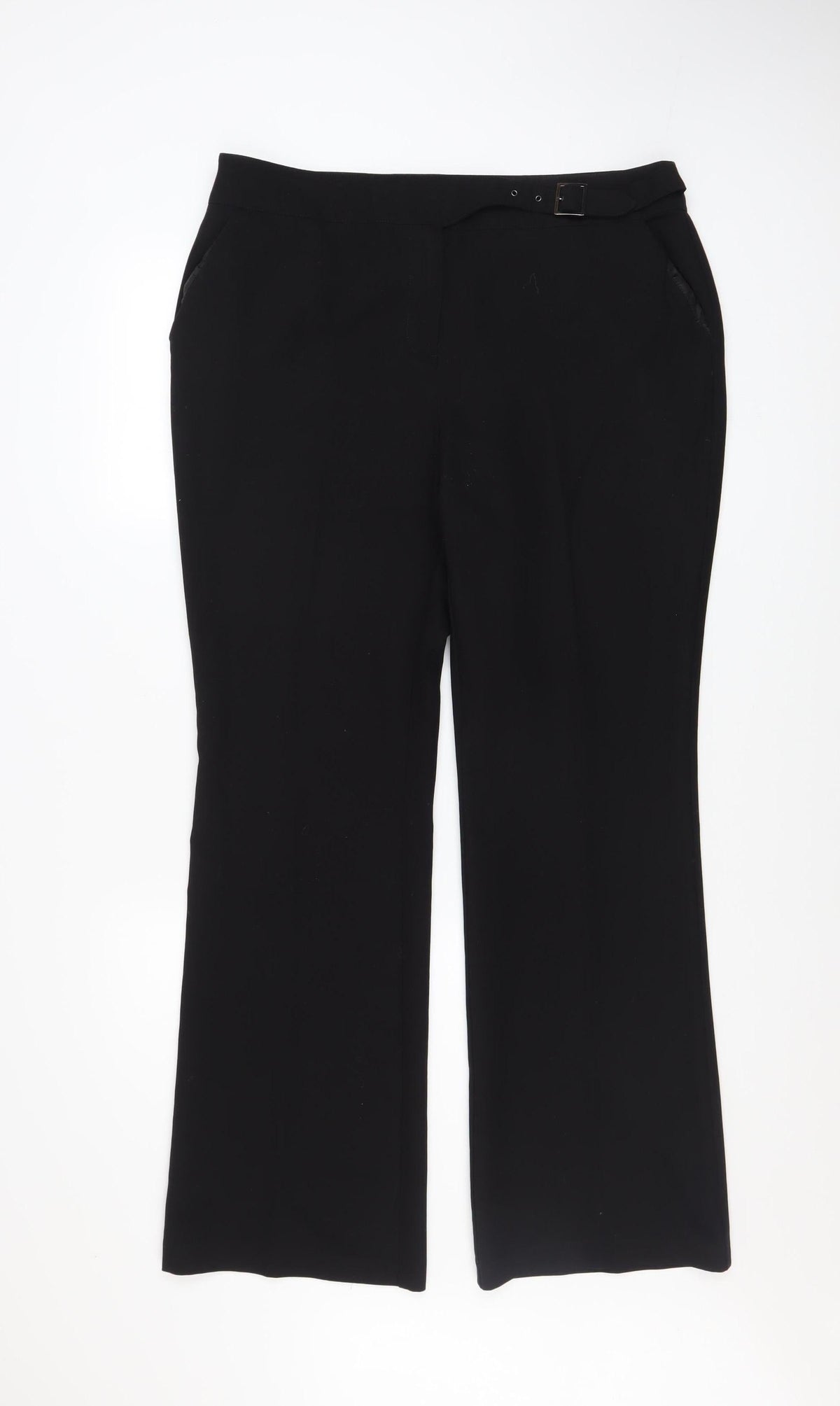 Next Women’s Black Dress Pants Trousers Size 14 Tall
