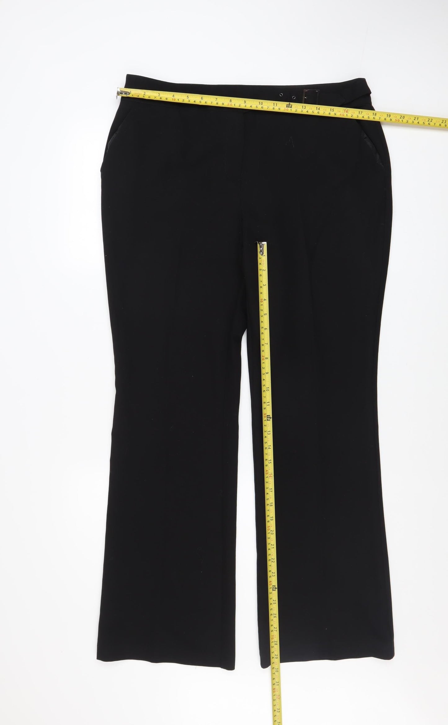 Next Women’s Black Dress Pants Trousers Size 14 Tall