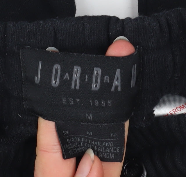 Jordan Boys Black Jogger Sweatpants Size 10-12 Years Cotton Blend