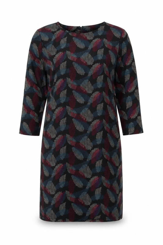 Roman Women Multicoloured Size 10 Shift Knee Length Dress