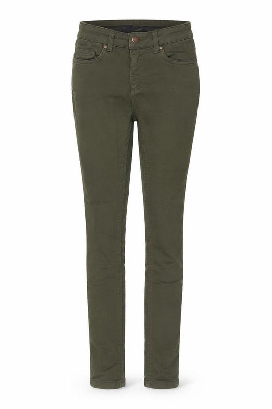 New Look Petite Women's Green Super Skinny Jeans UK 6