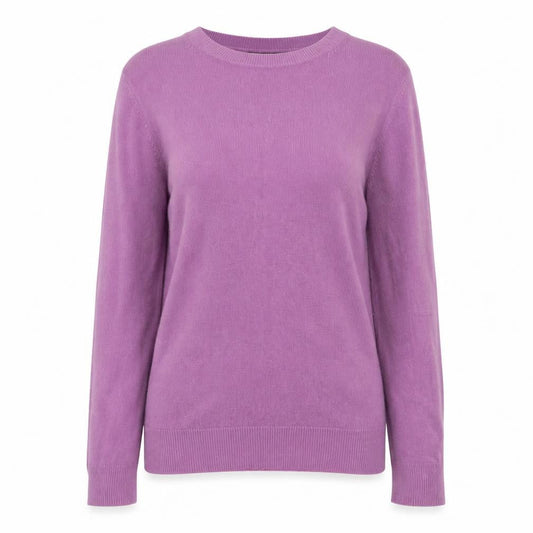 Marks & Spencer Women’s Purple Acrylic Crew Neck Jumper Size 8