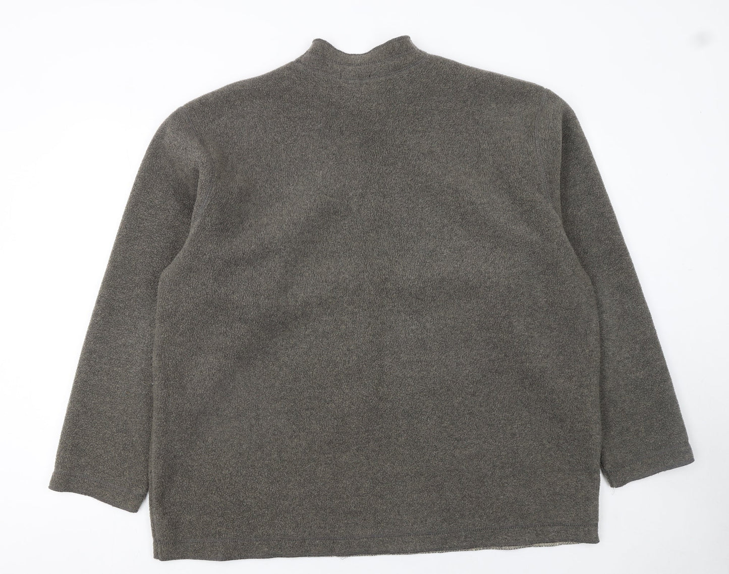 George Men’s Grey Fleece Pullover Sweatshirt XL Regular Fit