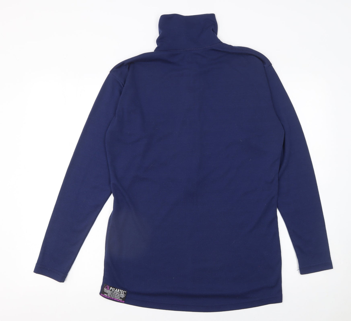Karrimor Men's Blue Large 1/2 Zip Fleece Sweatshirt Outdoor Hiking Top