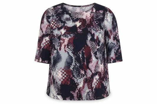 Sugar Crisp Women’s Multicoloured XL 3/4 Sleeve Stretch T-Shirt