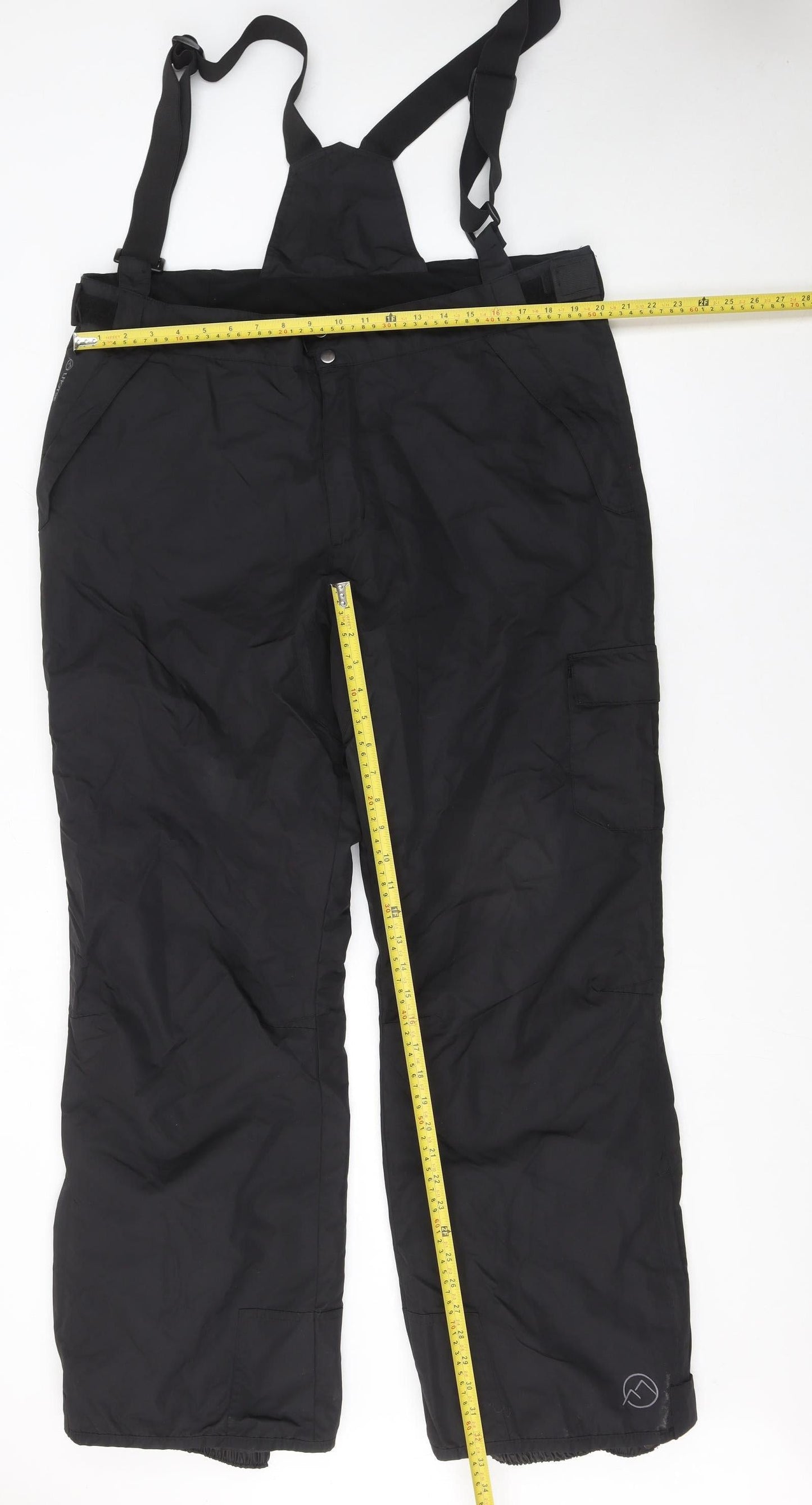 Lhotse Men's Black 3XL Snow Pants Waterproof Winter Trousers