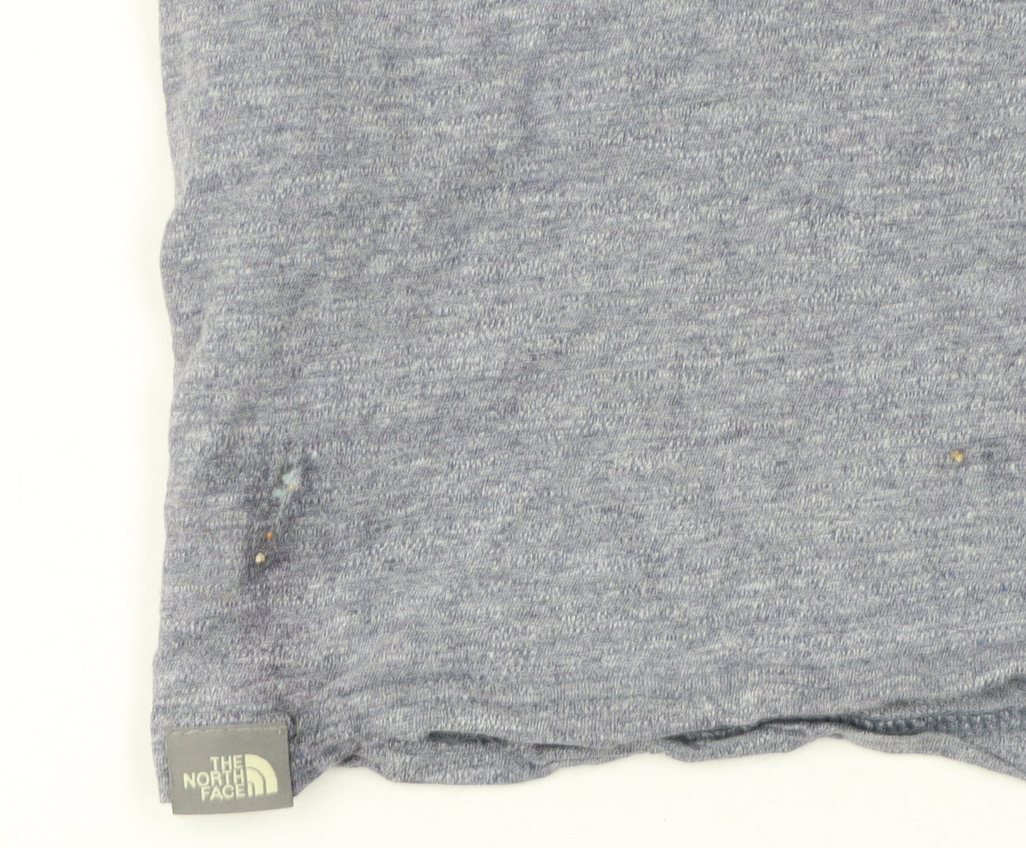 The North Face Men's Blue Medium Logo Graphic Cotton T-Shirt