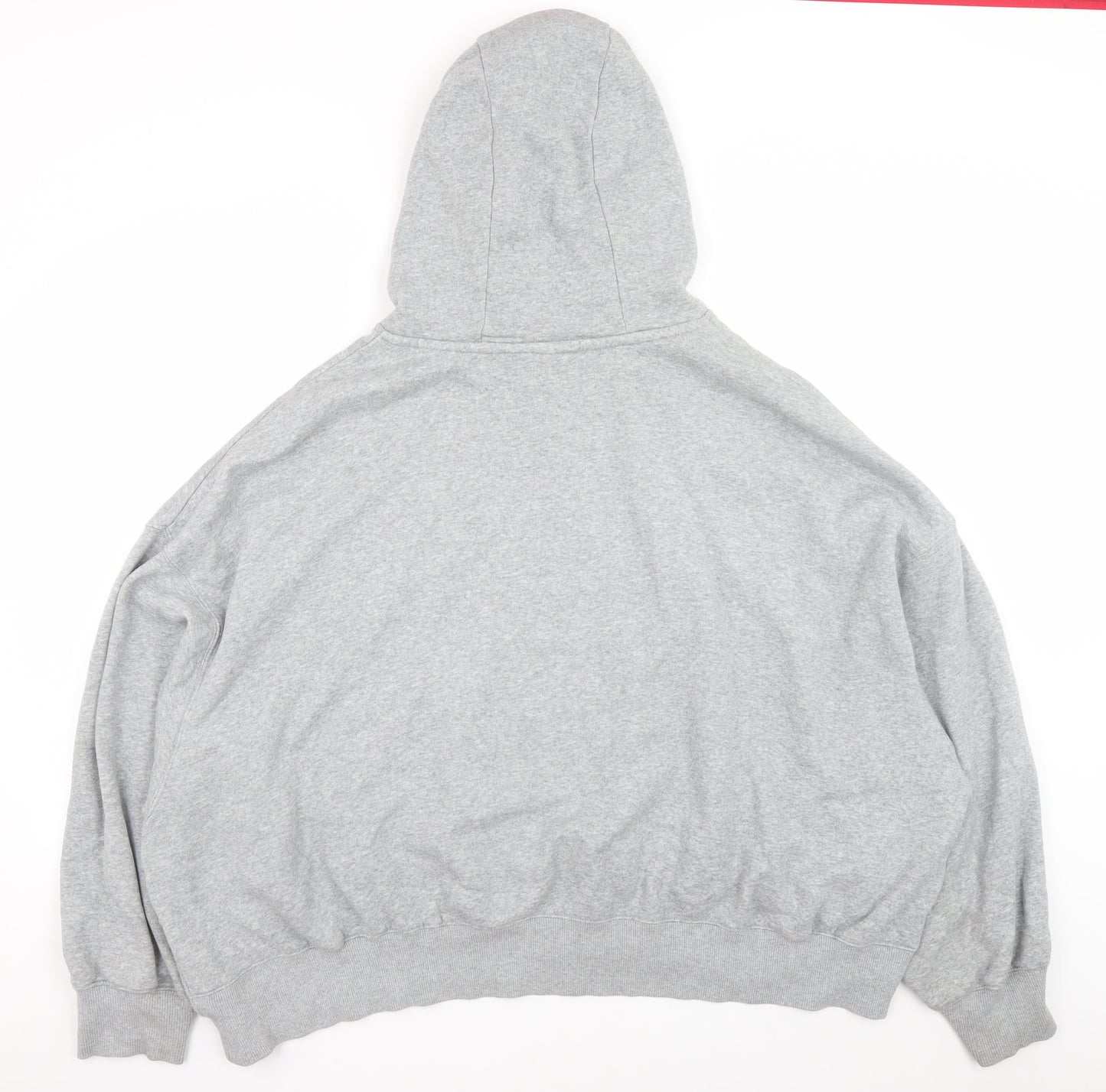 Nike Men's Grey XL Pullover Hoodie Relaxed Fit Fleece Sweatshirt