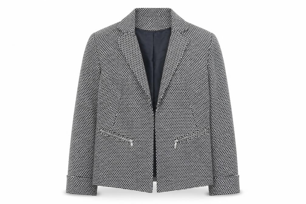 Principles by Ben de Lisi Women's Black Geometric Blazer Size 10