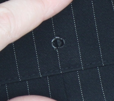 FRAME-WORK Women's Black Pinstripe Blazer Jacket UK 14