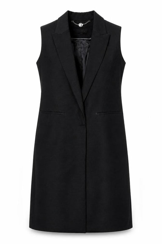 Marks & Spencer Women Black Size 12 Sleeveless Shift Dress