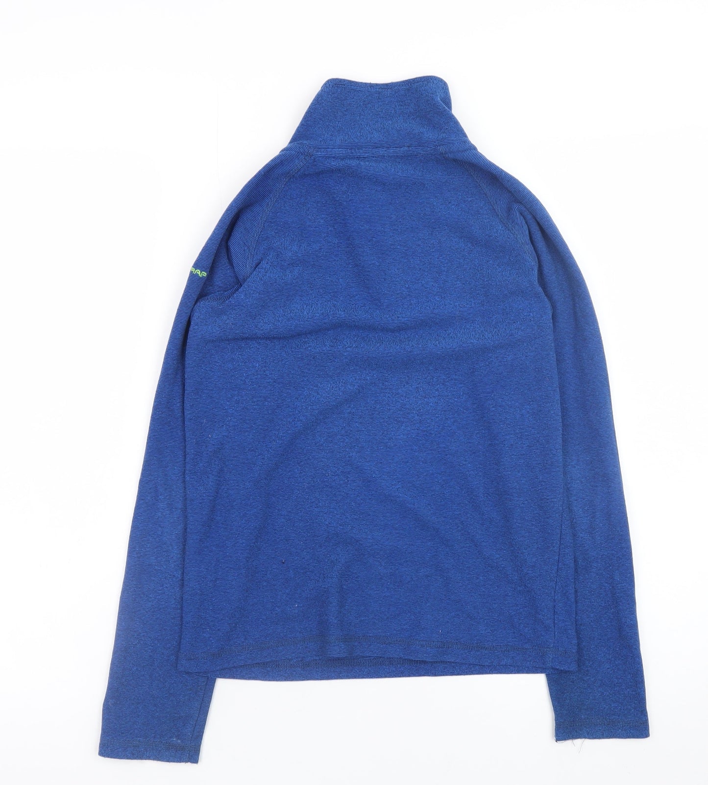 Trespass Boys Blue 11-12 Years Fleece 1/4 Zip Pullover Sweatshirt