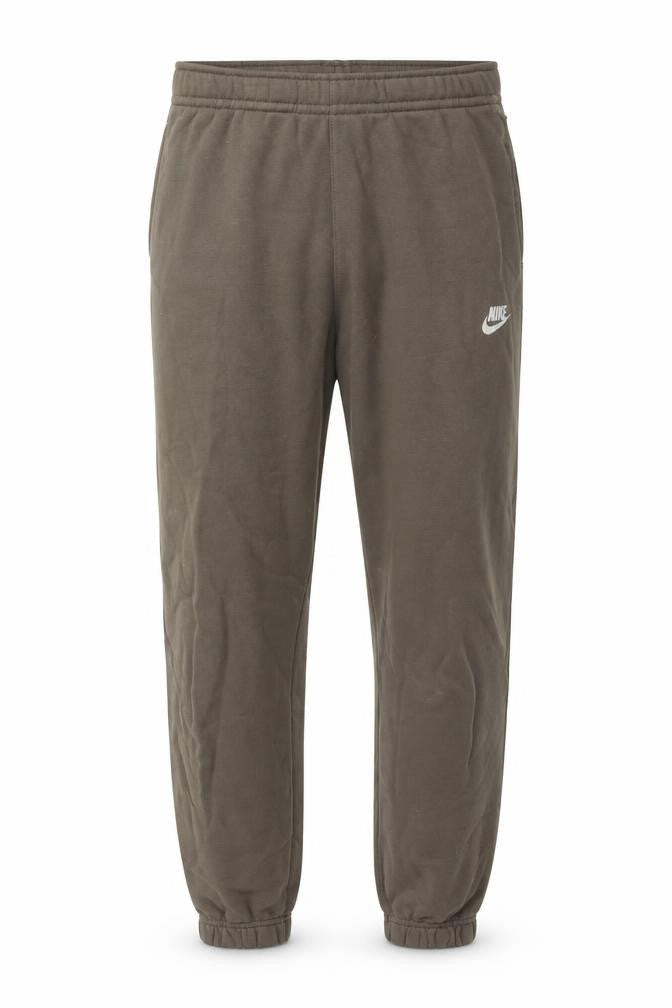 Nike Men's Brown Jogger Sweatpants Size M Elastic Waist Tapered Fit