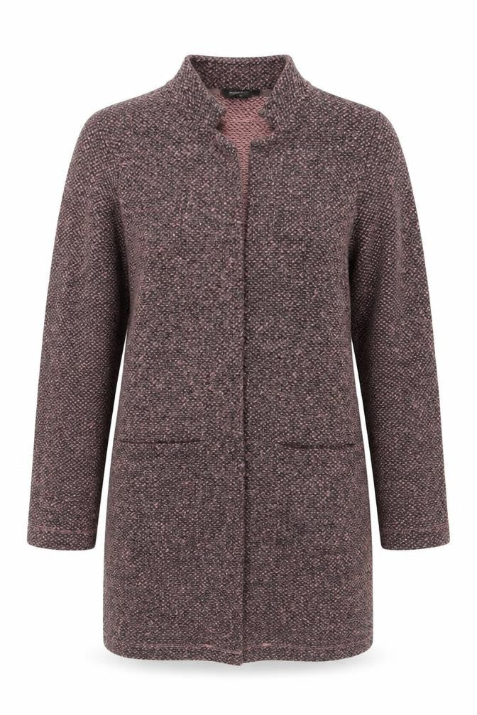 George Women's Pink Long Sleeve Knit Open Cardigan M