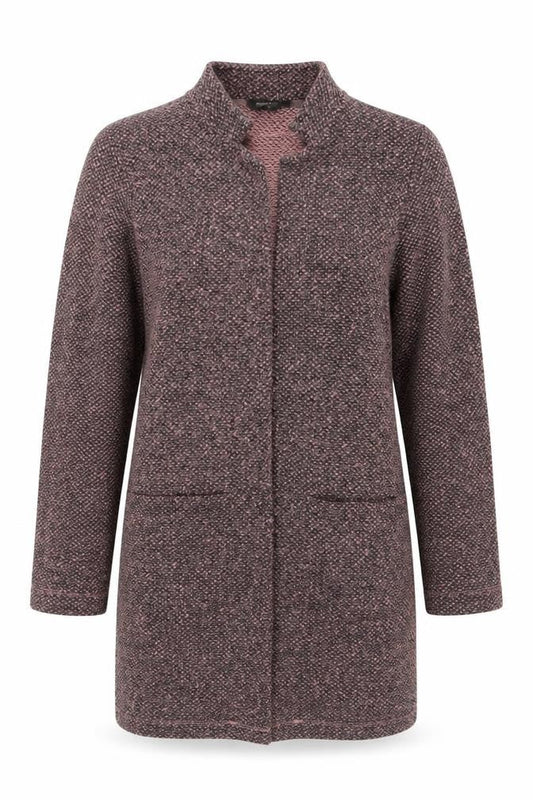 George Women's Pink Long Sleeve Knit Open Cardigan M