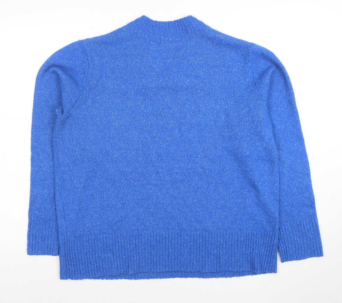 George Women’s Blue V-Neck Pullover Jumper M Knitwear