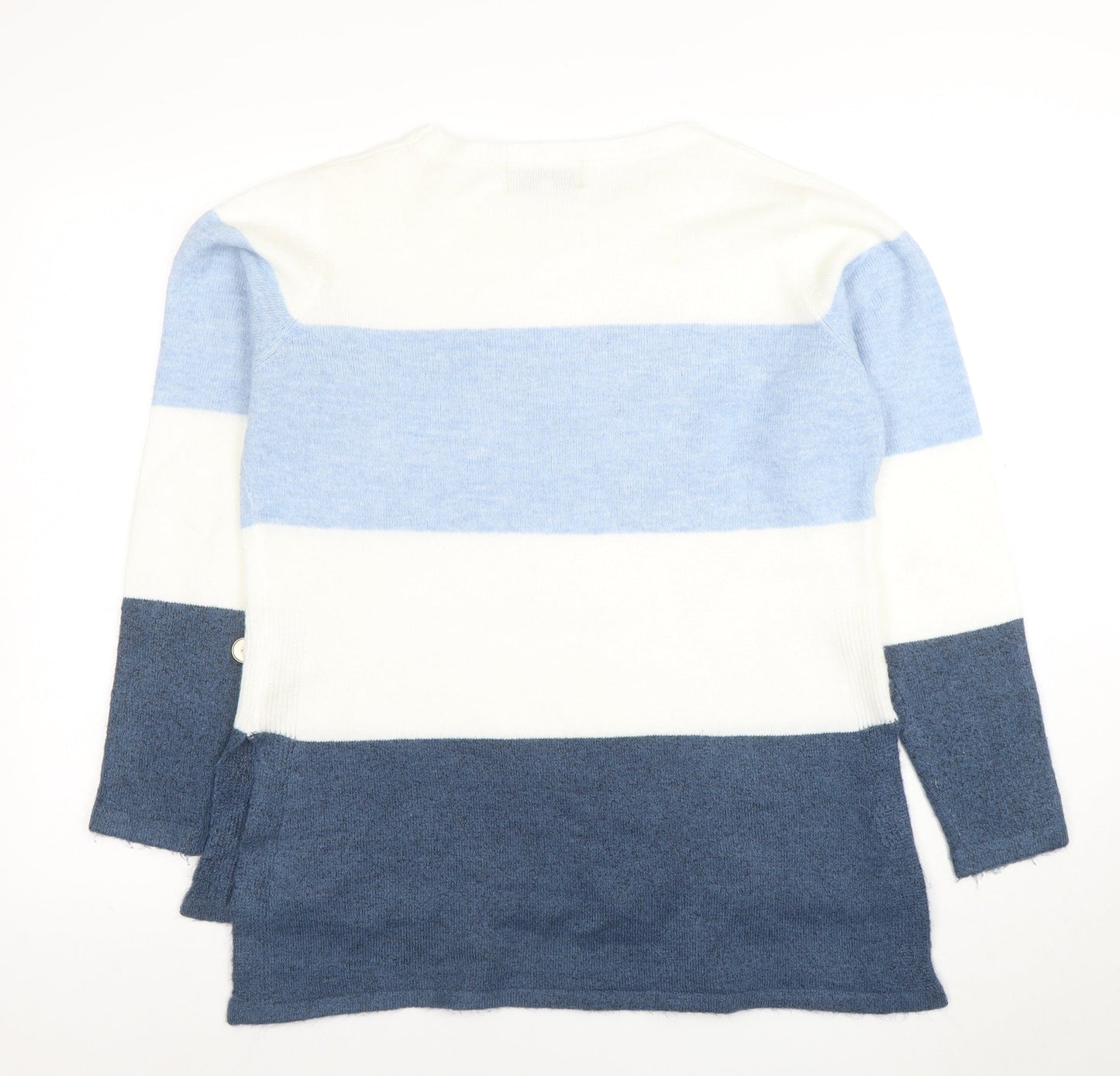 Dandara Women's Multicoloured Striped Knit Jumper Size M