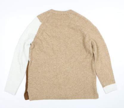 Marks & Spencer Women’s Multicoloured M Pullover Geometric Jumper