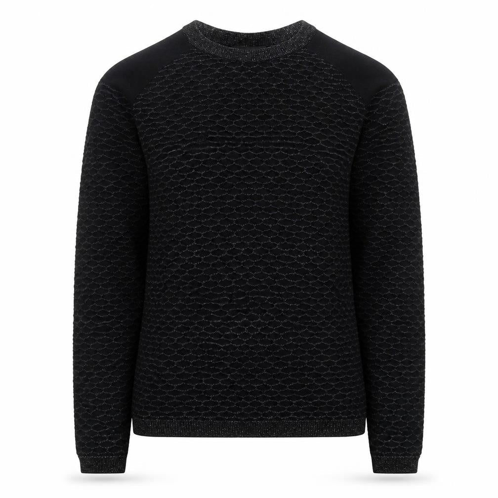 Next Women's Black Crew Neck Long Sleeve Knit Jumper Size 8