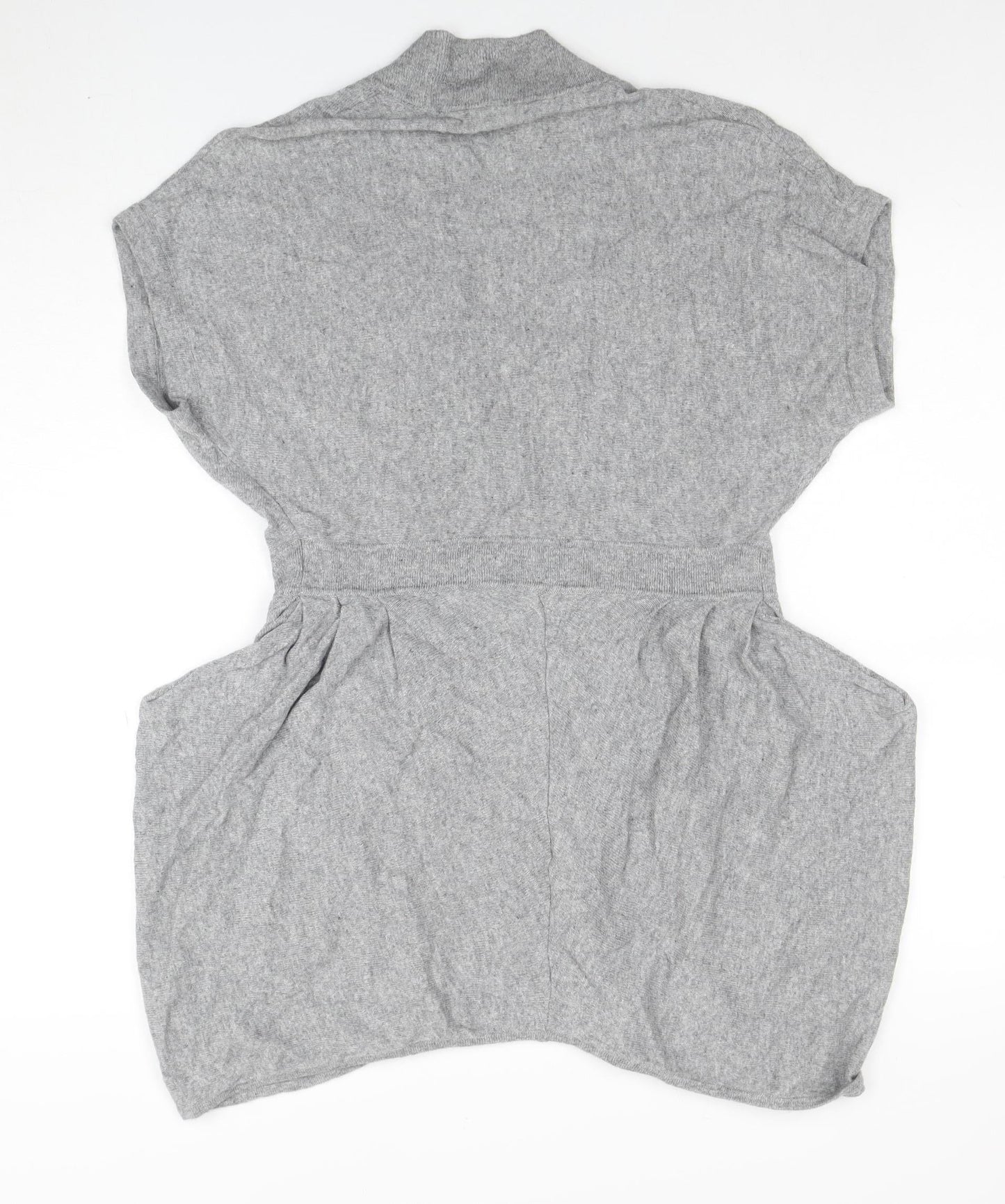 Mint Velvet Women’s Grey Short Sleeve Open Cardigan Size 10