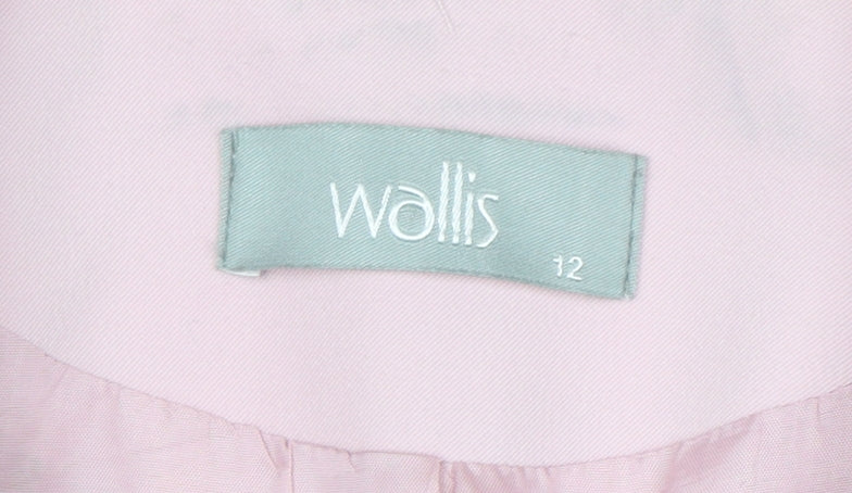 Wallis Women Pink Size 12 Tailored Blazer Jacket