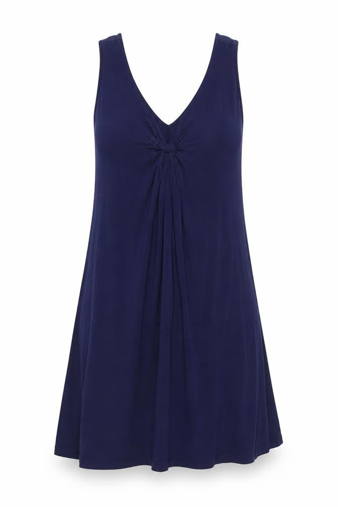 Marks & Spencer Women’s Blue Sleeveless Viscose Tank Dress Size 14