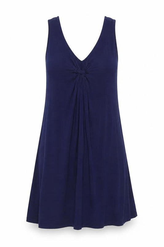 Marks & Spencer Women’s Blue Sleeveless Viscose Tank Dress Size 14
