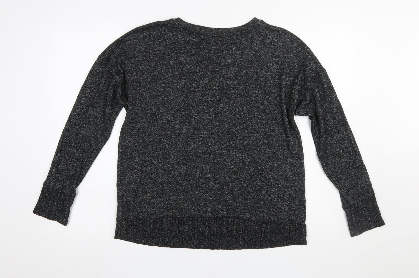 Marks and Spencer Women’s Grey Bonjour Long Sleeve Pyjama Top Size 12