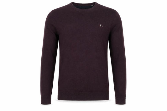 Jack Wills Men's Purple Crew Neck Cotton Wool Pullover XS