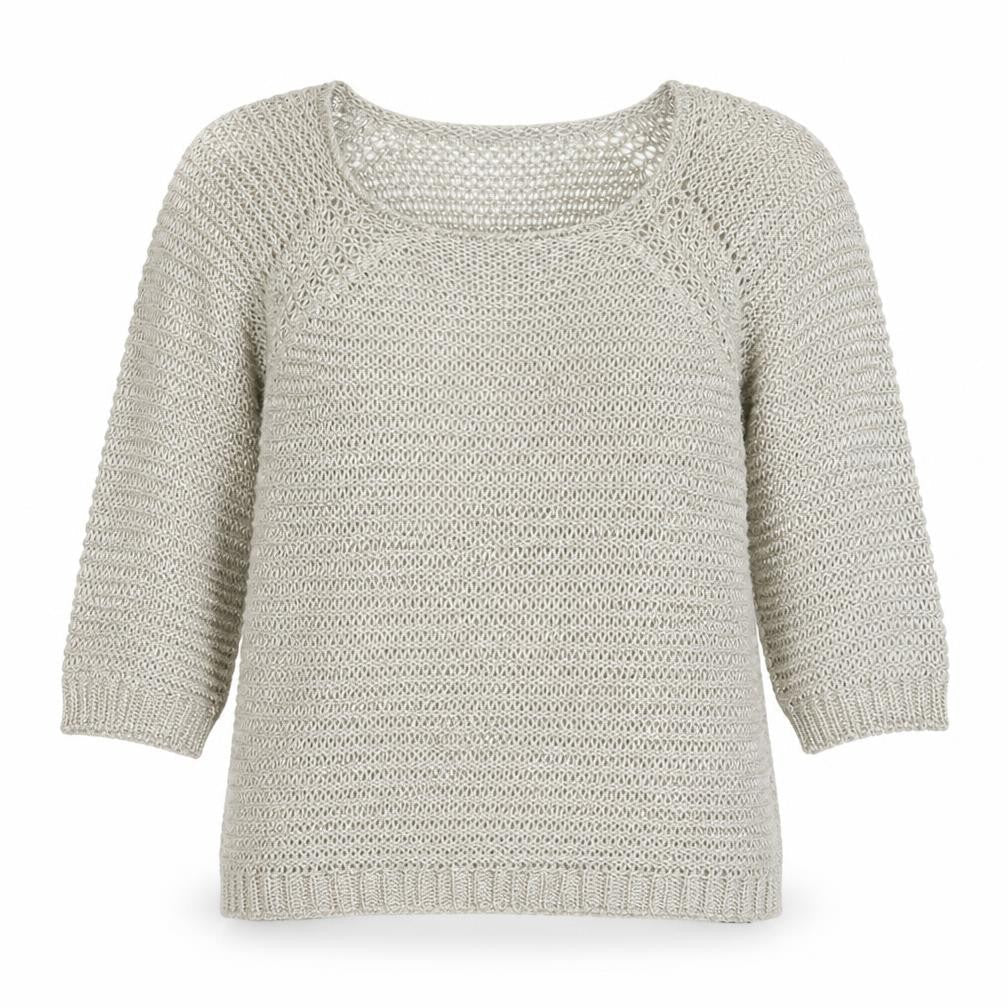 Marks & Spencer Per Una Women’s Beige Open Knit Jumper L