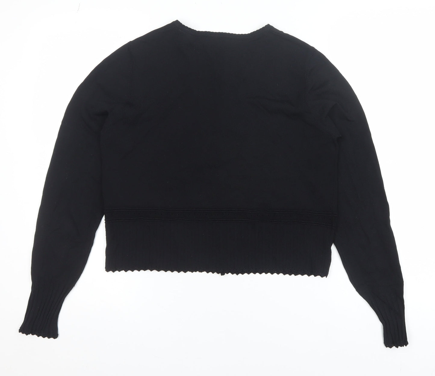 Designers at Debenhams Women Black Medium Cardigan Viscose Blend