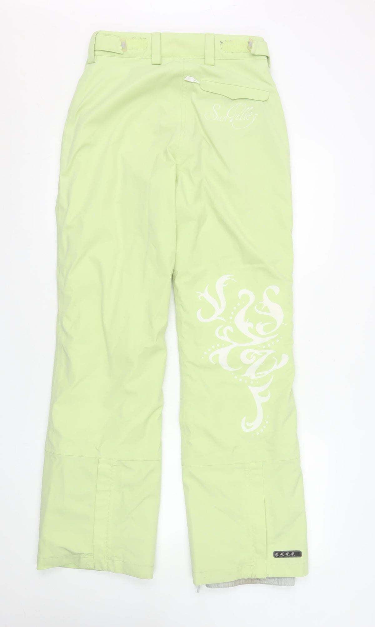 Sun Valley Womens Green Size 10 Snow Pants Waterproof Ski Trousers