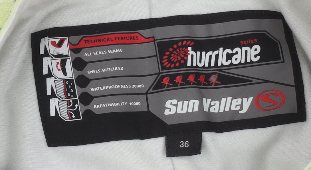 Sun Valley Womens Green Size 10 Snow Pants Waterproof Ski Trousers