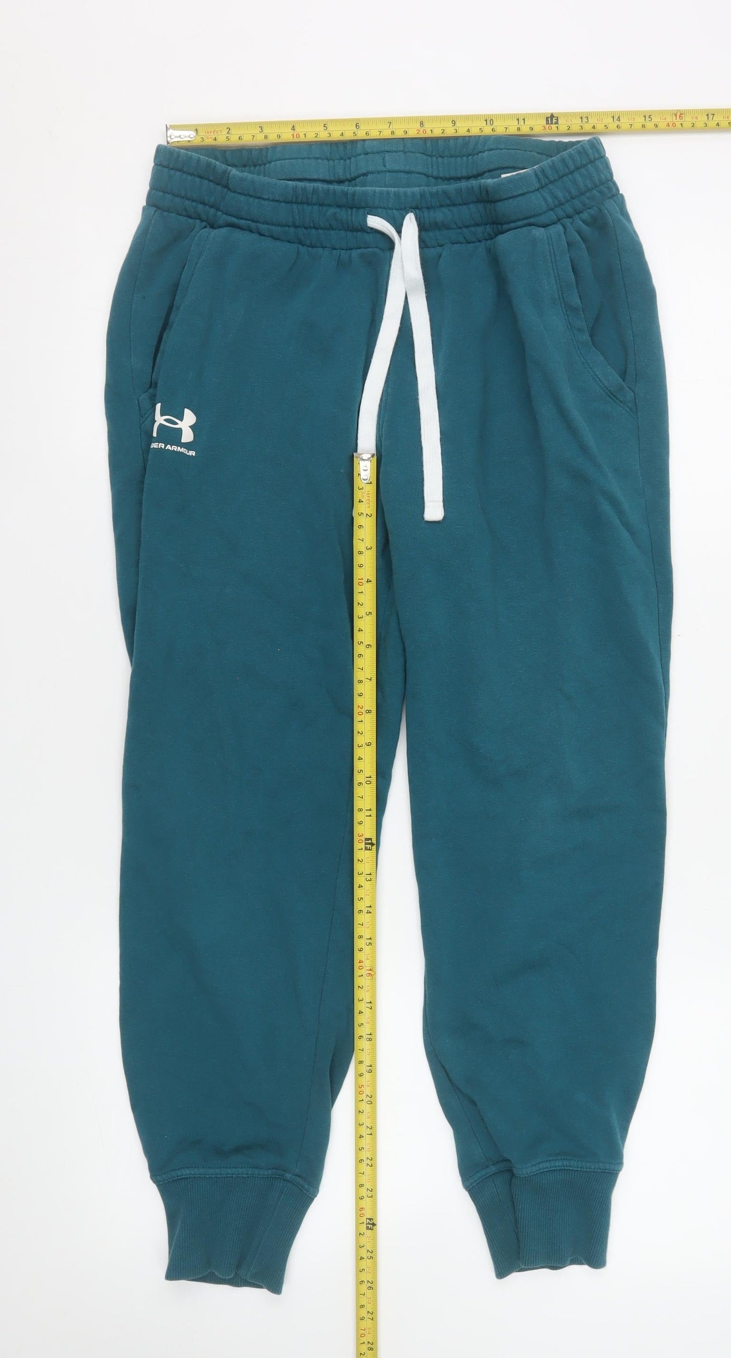 Under Armour Women’s Blue Jogger Sweatpants Size L Cotton Blend